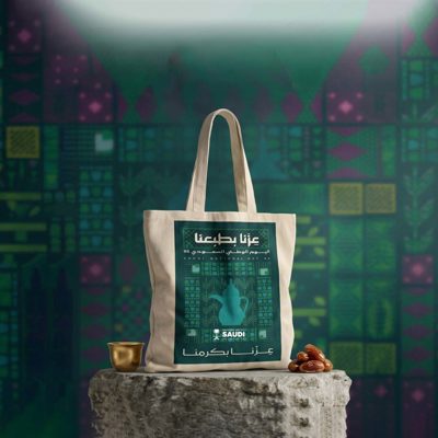 "Custom tote bag printing Riyadh canvas cotton" "Eco-friendly jute bag printing Saudi Arabia corporate" "Event welcome kit to