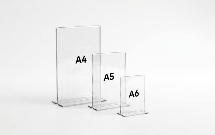 A3/A4/A5 Acrylic L Stand