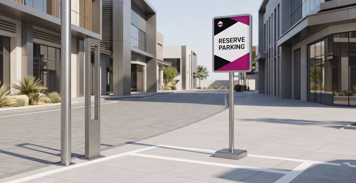 Reserved Parking Sign