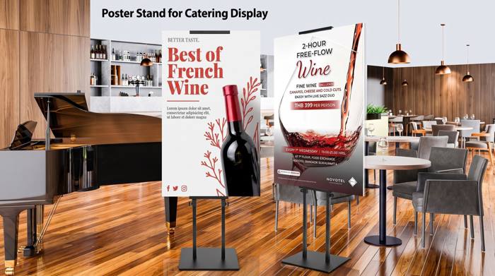 Adjustable Poster Stander