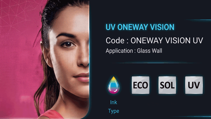  One Way Vision / Perforated Window Stickers