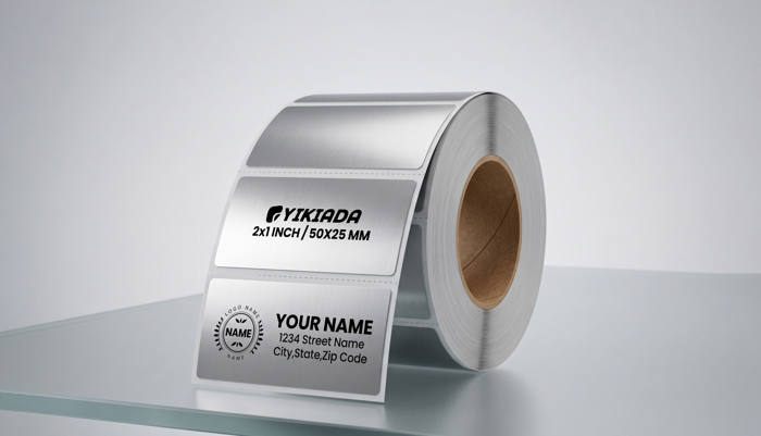 Silver Sticker