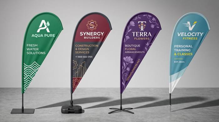 Teardrop Banner Flags