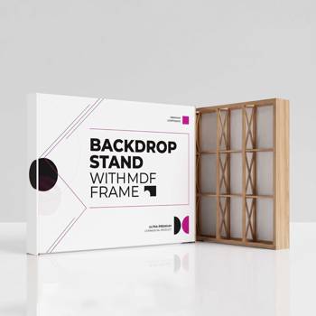 Backdrop Stand with MDF frame