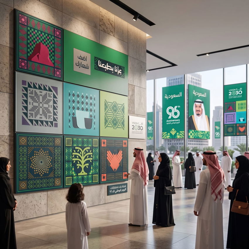 Saudi National Day Wall Art