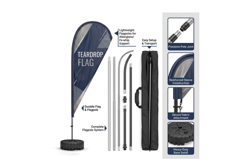 Teardrop Flag