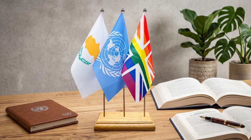 Premium table flag for office desk and corporate gifts in Riyadh