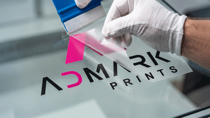 Vinyl Lettering Cut-out Sticker
