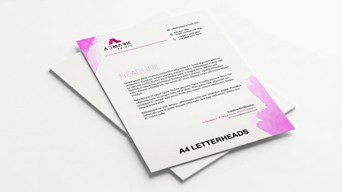 A4 Letterhead