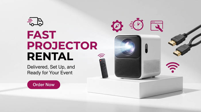 Projector for rent