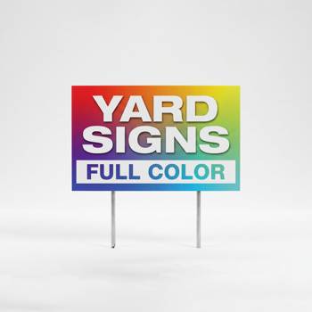 Yard signs