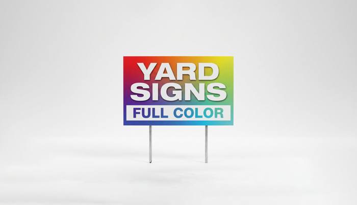 Yard signs