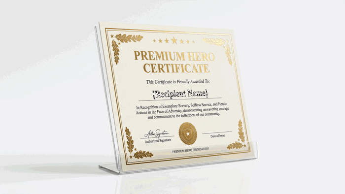 Certificates