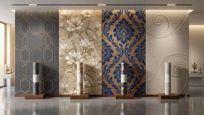 Embossed Wallpaper