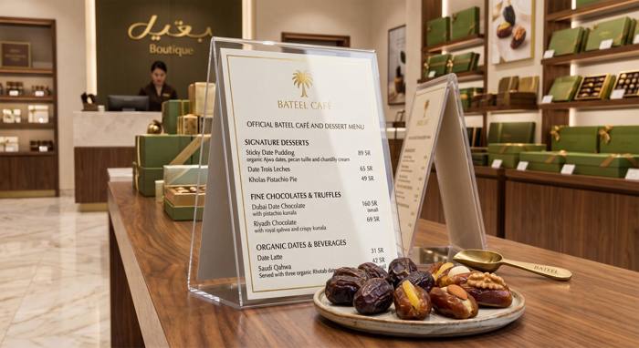 Triangular Acrylic Menu Holder