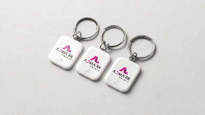 Custom Printed Key Ring