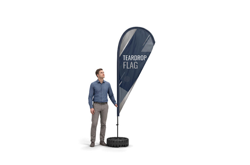 Teardrop Flag