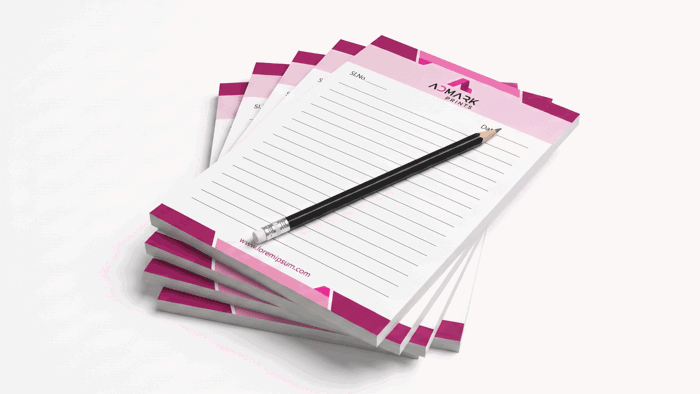 Notepads without Cover