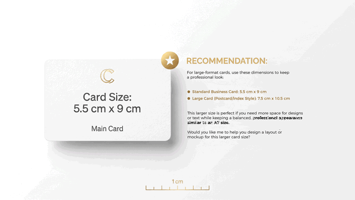 Standard Business Cards