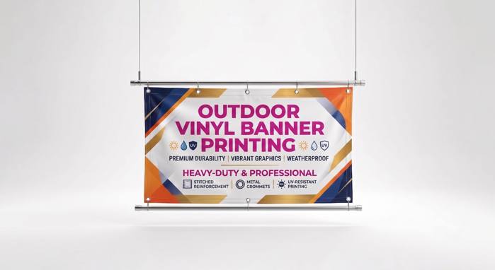 Outdoor Vinyl Banner Printing
