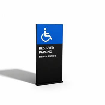 Reserved Parking Sign