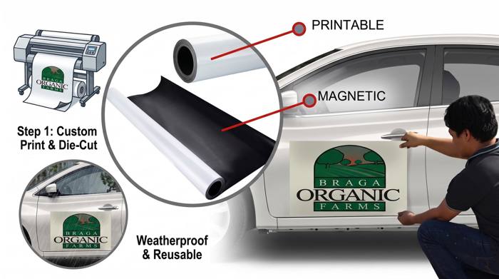 Car Magnetic sticker