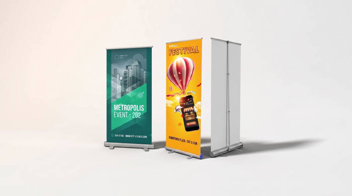 Rollup stands