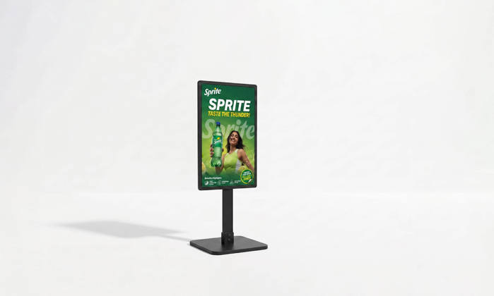 Promotional A3 stand