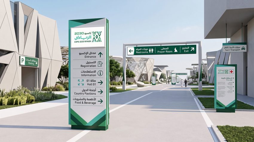 Signage & Wayfinding- Riyadh EXPO 2030
