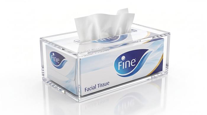Acrylic Tissue Box Holder