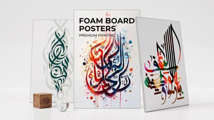 Foam Board Posters