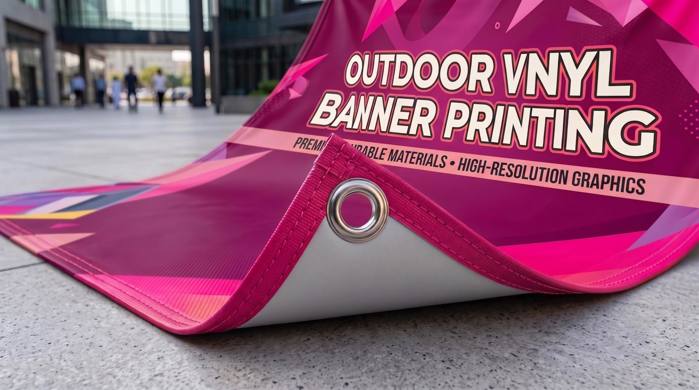 Outdoor Vinyl Banner Printing