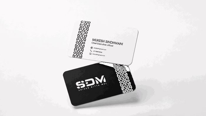 Die Cut Business Card