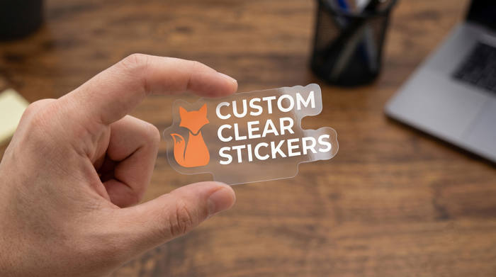 Transparent Vinyl Sticker 
