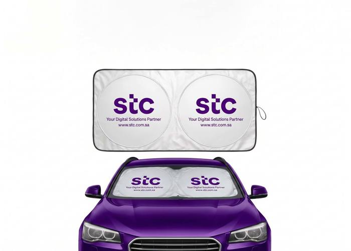 Car Shades with branding