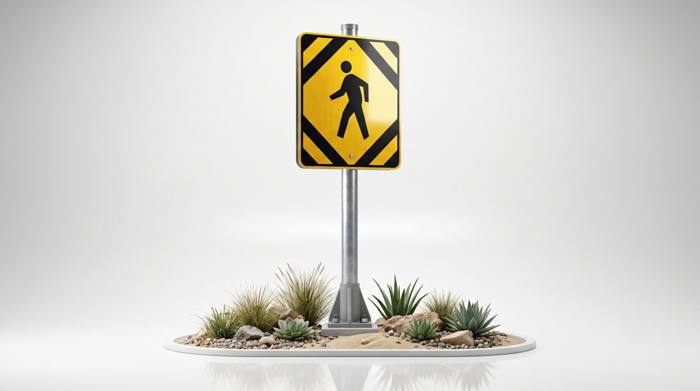 Aluminium Panels road sign