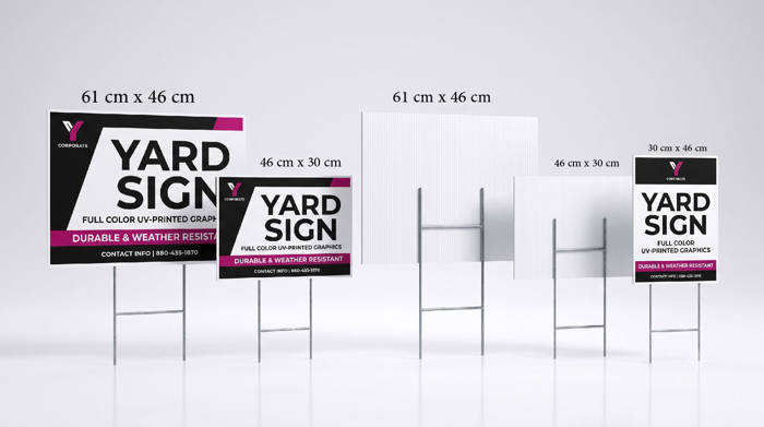 Yard signs