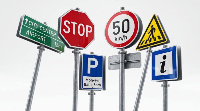 Aluminium Panels road sign