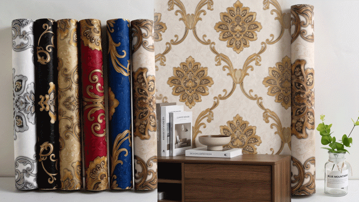 Embossed Wallpaper