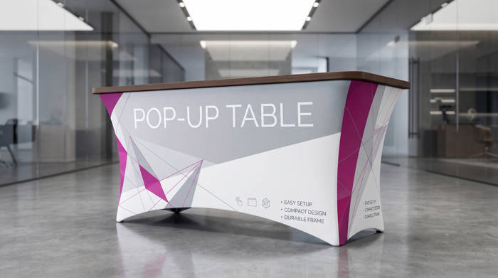 Pop-up Table