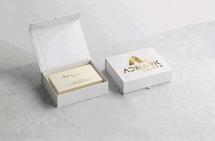Hot Stamped Business Cards {Gold/Silver Foil Business Cards}